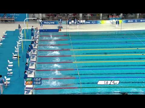 Swimming Men's 100m Backstroke S9 - Beijing 2008 Paralympic Games