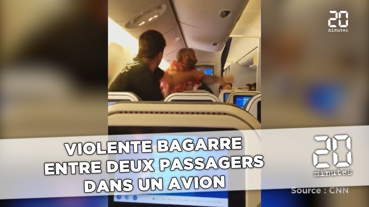 Violente bagarre entre deux passagers d'un avion