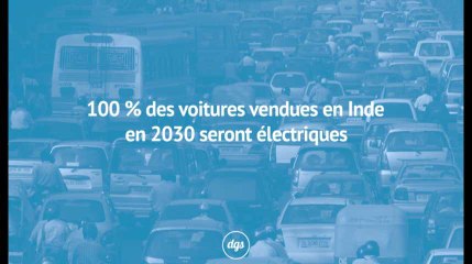 100 % des voitures vendues en Inde en 2030 seront électriques