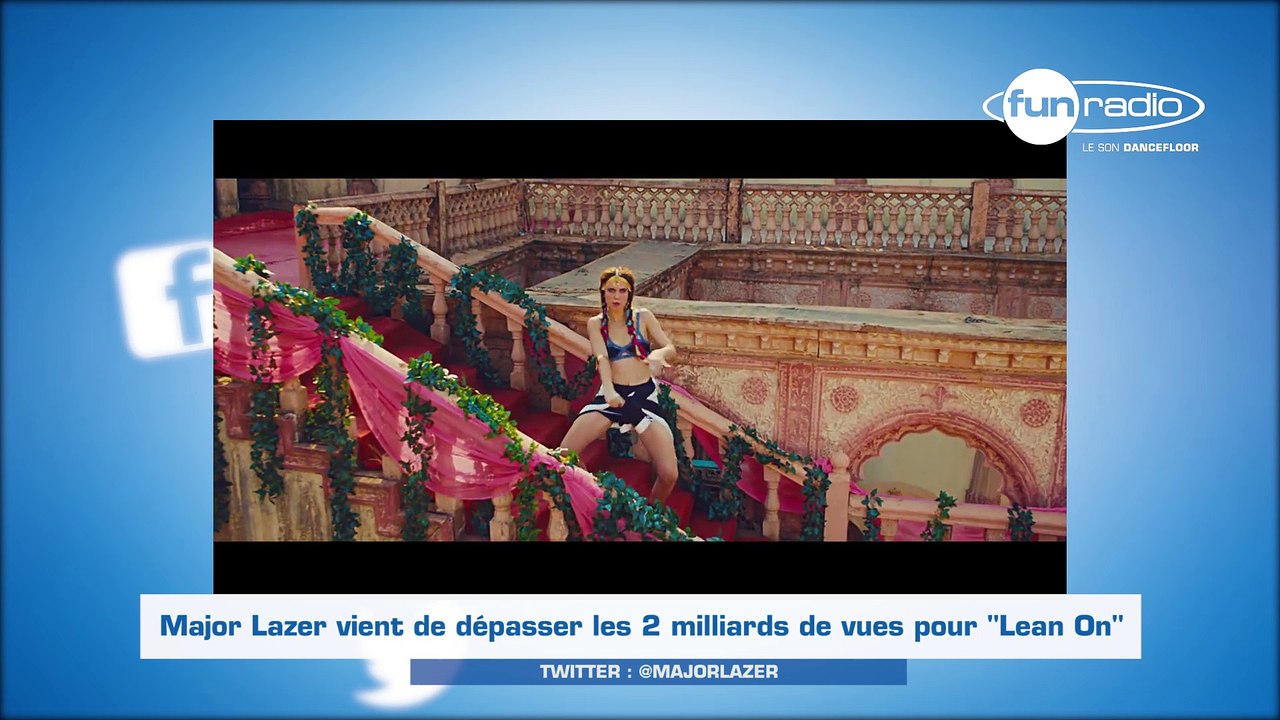 Major Lazer et DJ Snake dépassent les 2 milliards de vues sur Youtube