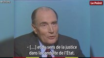 François Mitterrand :« Mais vous avez tout à fait raison, Monsieur le Premier ministre. »
