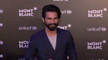 Shahid Kapoor At Montblanc Campaign To Support UNICEF Literacy Projects
