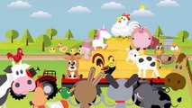 The Animals On The Farm | Learn Animal Sounds | Kids Toys Sine