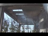 Arma di Taggia (IM) - In fiamme l'attico dell'ex Hotel Vittoria, tre intossicati (03.05.17)