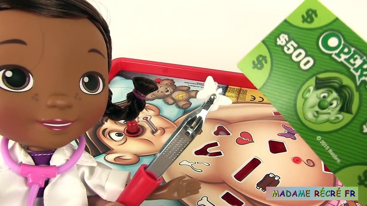 Docteur Maboul Docteur la Peluche Jeu de société  Operation Game