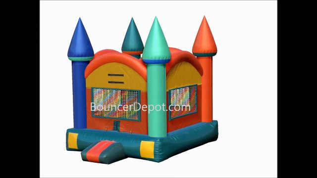 Video for Arch Style Castle Bounce House at Bouncer Depot