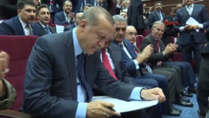Cumhurbaşkanı Erdoğan, AK Parti'ye Üye Oldu
