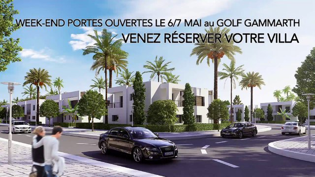 WEEK END PORTES OUVERTES LE 6/7 MAI au GOLF GAMMARTH. Venez réserver votre villa...