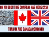Apple has more cash in hand than foreign cash reserves of the UK and Canada combined | Oneindia News
