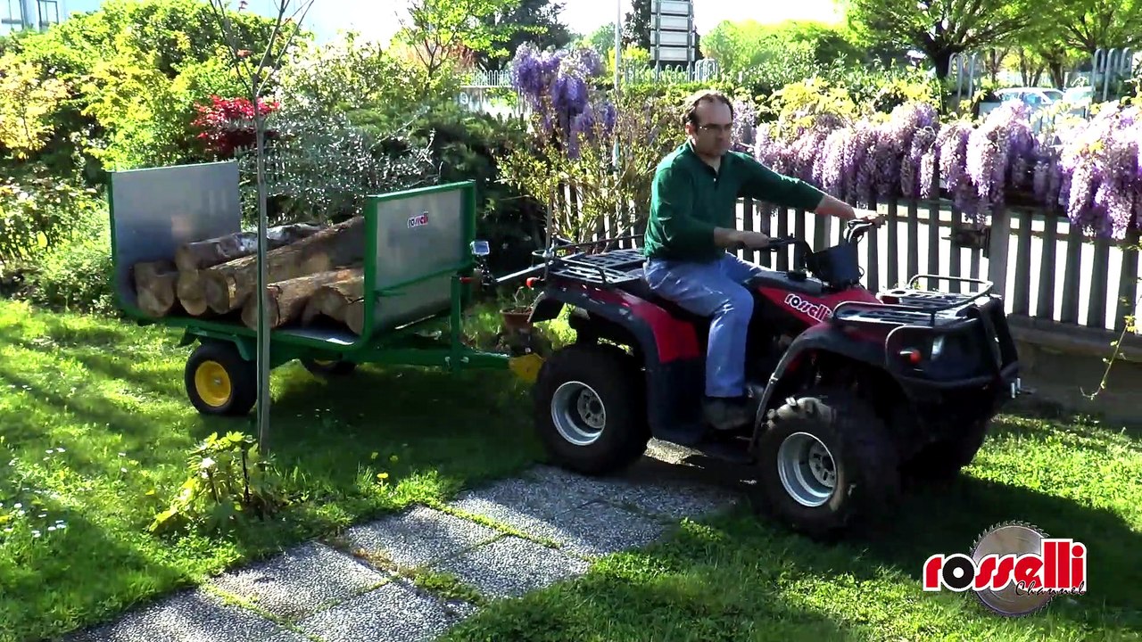Trailer Express 500 for quad e ATV - Rosselli Snc
