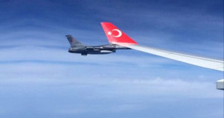 Erdoğan'a Rusya Uçuşu Sırasında F-16'lar Eşlik Etti
