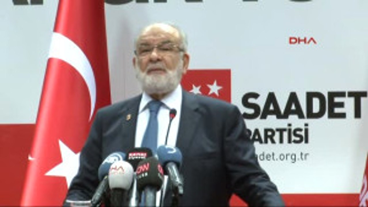 Saadet Partisi Genel Başkanı Karamollaoğlu Açıklamalarda Bulundu