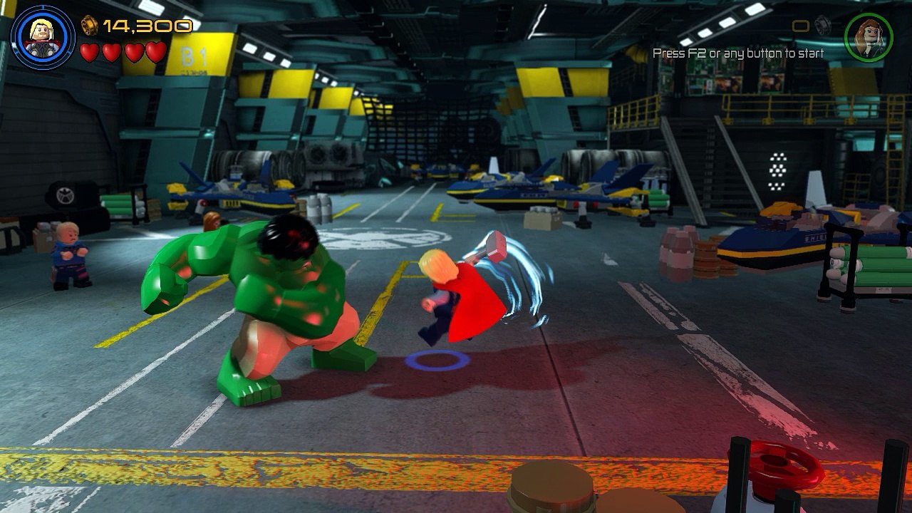 Thor vs. Hulk - Helicarrier Fight Scene - LEGO Marvel's Avengers - video  Dailymotion