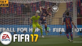 FIFA 17|FC barcelona Vs SD EIBAR 1st Innings|PC/XBoX/PS4 Gameplay 2017[720p]60fps