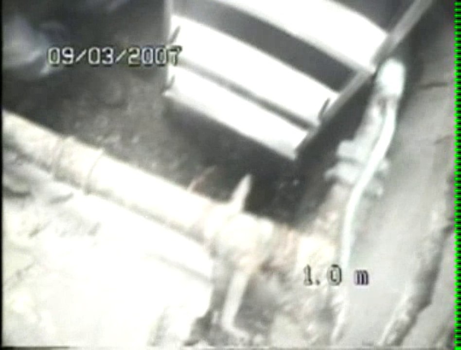 Visite dans les canalisations de la Résidence