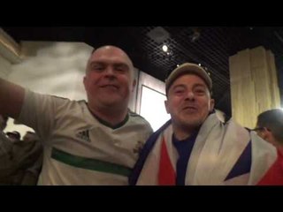 Crazy irish fans Santa Cruz Frampton - EsNews Boxing