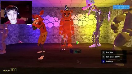 G-Mod: FNAF Part 1, GIANT ANIMATRONICS!!!!!