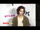 Avan Jogia NYLON Magazine Annual May Young Hollywood Issue Party ARRIVALS