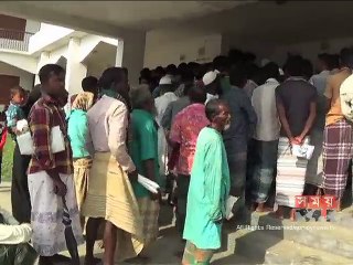 নেত্রকোনায় সরকারি চাল বিতরণে অনিয়মের অভিযোগ