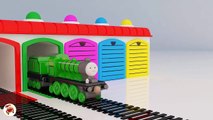 Colors for Children to Learn with Thomas Train Vehicles 3D - Colours for Kids - Learning Videos