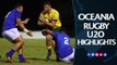 Oceania Rugby U20 Championship highlights