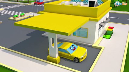Learn COLORS w Cars and Truck for Kids - Cars are filled with Colors w Nursery Rhymes for Children