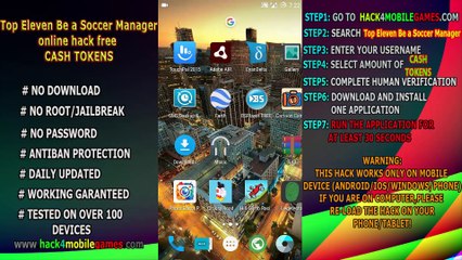 Top Eleven Be a Soccer Manager hack tool