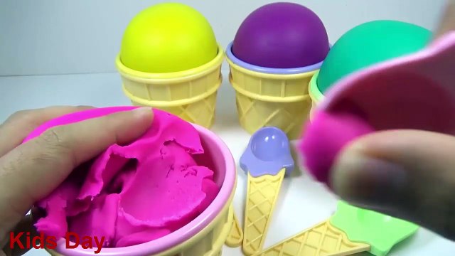 Learn Color With Play Doh For Kids - Kids Day - Học màu sắc với đất nặn Play doh cho các bé