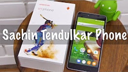Sachin Tendulkar Phone - Smartron SRT Phone - My Opinions...Not Out__