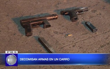 Capturan a sujetos armados y con amplio historial delictivo