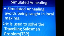 Artificial Intelligence : Simulated Annealing
