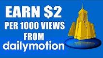 How to earn money from Dailymotion Complete Earn Money training Urdu/Hindi