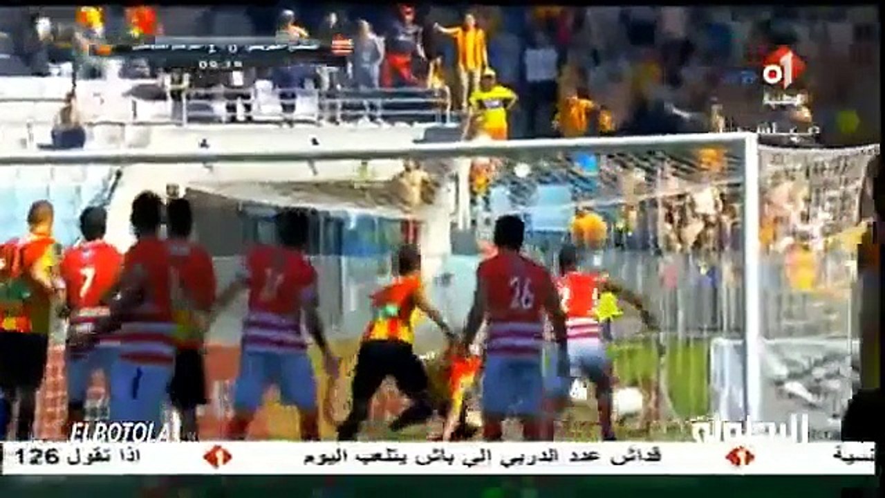 أهداف مباراة الدربي بين النادى الإفريقي (0) - (2) الترجي الرياضي التونسي ( بطولة التونسية )