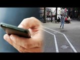 Now 'text walking lanes' for smartphone addicts in Belgium