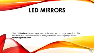 Custom LED Mirror