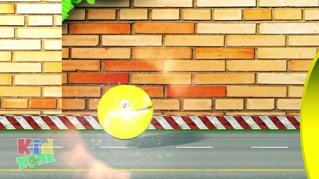 Learning Colors for Children with PACMAN - Learn Colours Candy for Kids Toddlers - Kid Zone Channel