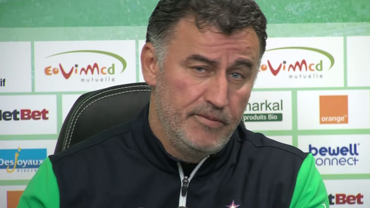 Foot - L1 - ASSE : Galtier «Je ne suis pas là pour parler de mon avenir»
