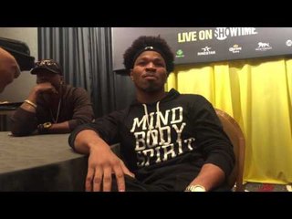 Porter on biggest fighter he sparred