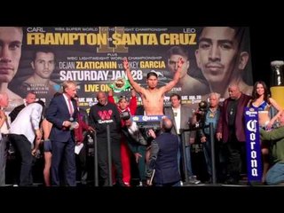 Garcia Zlaticanin WEIGH IN - esnews boxing