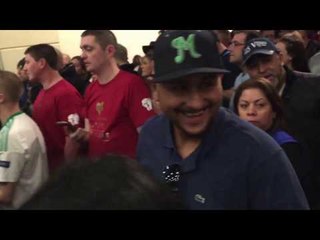 Mariachi came to support team Santa Cruz - esnews boxing