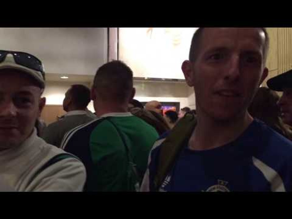 Huge line of fans at MGM - esnews boxing