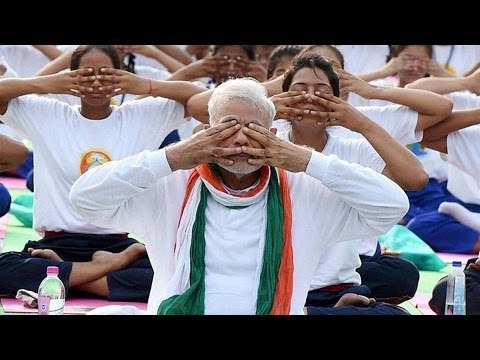 35000 people, 84 nationalities: India sets 2 Guinness records on Yoga Day