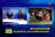 Buscan a menores de edad desaparecidas en  San Martín de Porres