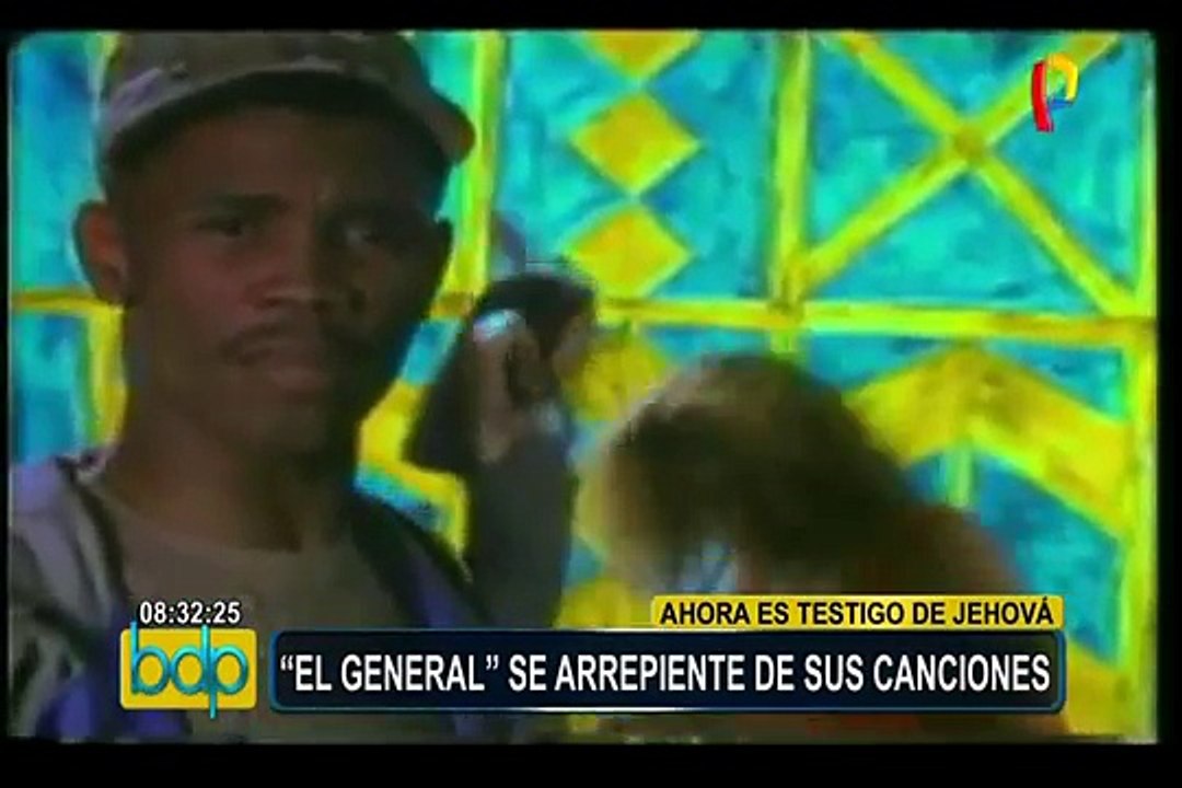 "El General" culpa a "satanás" de su vida pasada y de las letras de sus canciones