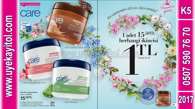 Avon K5 Katalog 2017- Full HD - Avon Nisan - Mayıs Katalog 2017