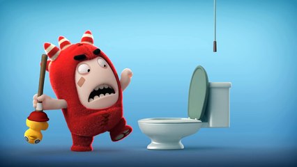 Oddbods _ Fuse Unblocks the Toilet Watch tv series movies 2017 Watch tv series movies 2017