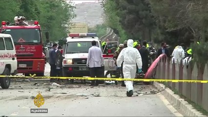 ISIL blast targets NATO convoy in Afghanistan's Kabul