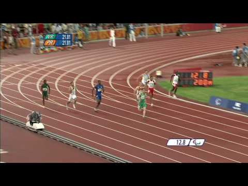 Men's 200m T13 - Beijing 2008 Paralympic Games