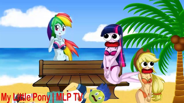 my little pony mlp equestria girls transforms with animation love story funny prank - stupid mistake