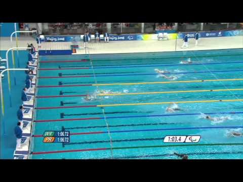 Swimming Men's 100m Backstroke S8 - Beijing 2008 Paralympic Games
